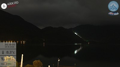 Aktuelles Webcambild: addicted-sports.com: Kochelsee / Trimini – Blick zum Herzogstand